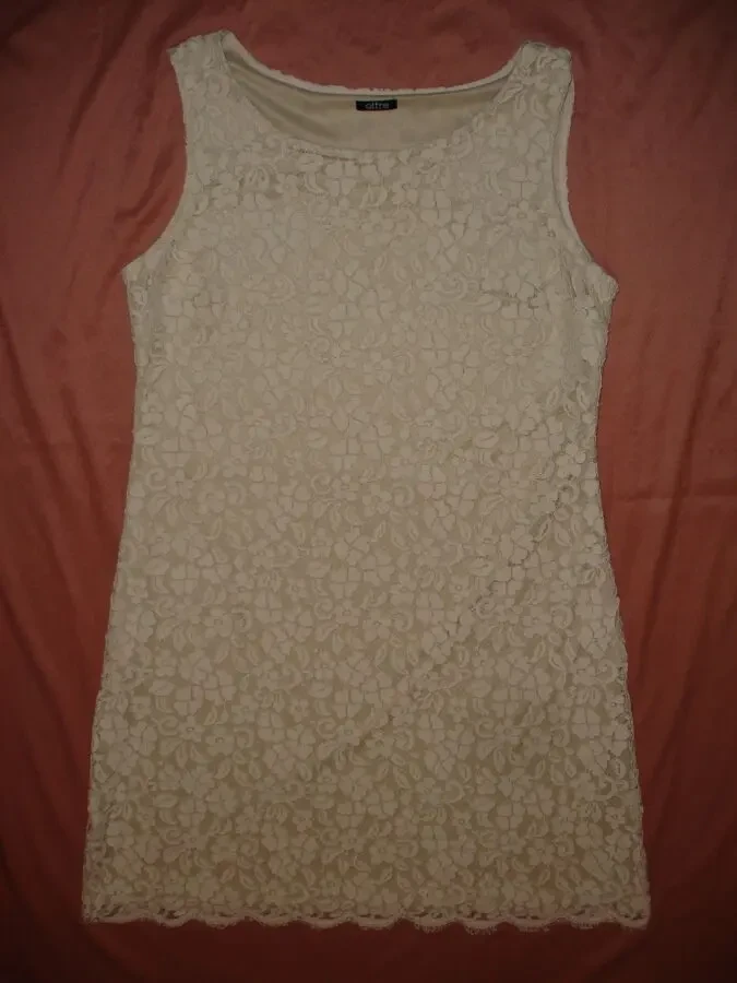 Платье/ПЛАТТЯ/сукня М-ка, Oltre, бежева, нарядна. Італія. Для дівчат. 4