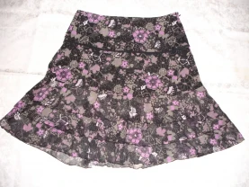 Юбка/СПІДНИЦЯ М-ка, весняно-літня, типу шифонова, з підкладкою