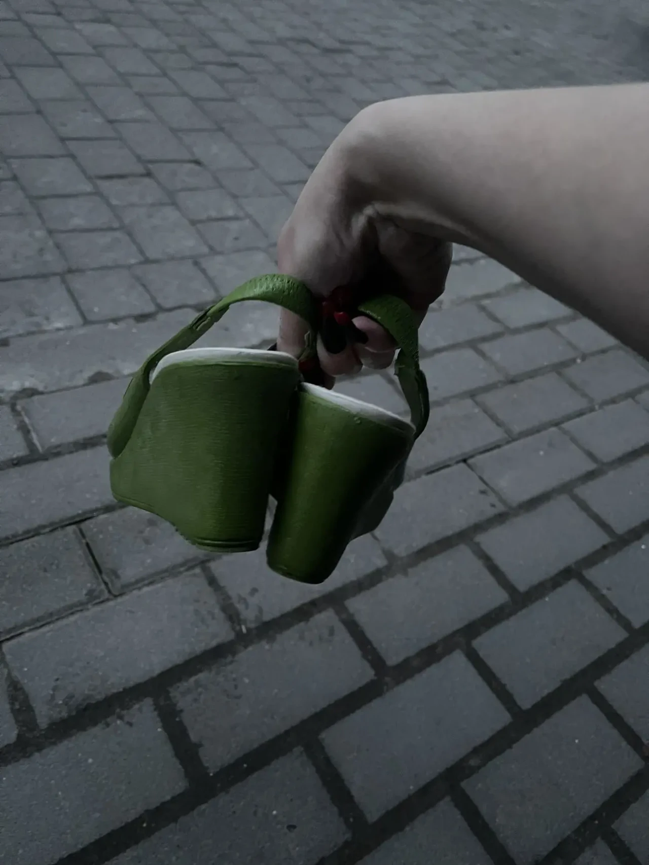 Босоножки на танкетке Crocs оригинал W7 3