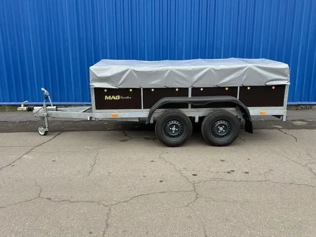 Міцний Двовісний Причіп 6