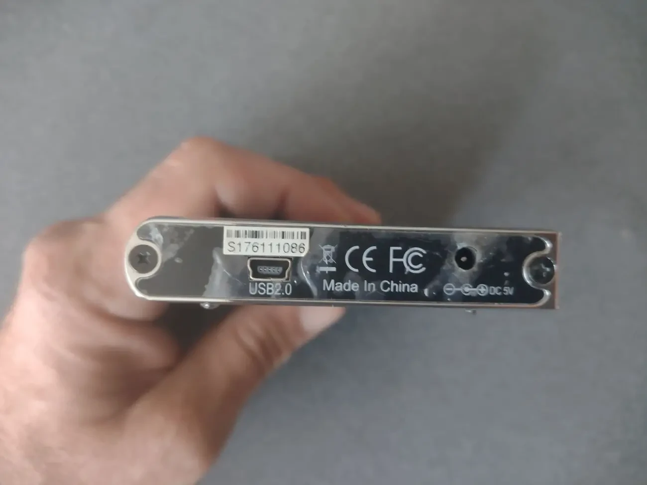 Портативный внешний винчестер Prestigio Mobile Data Safe 2