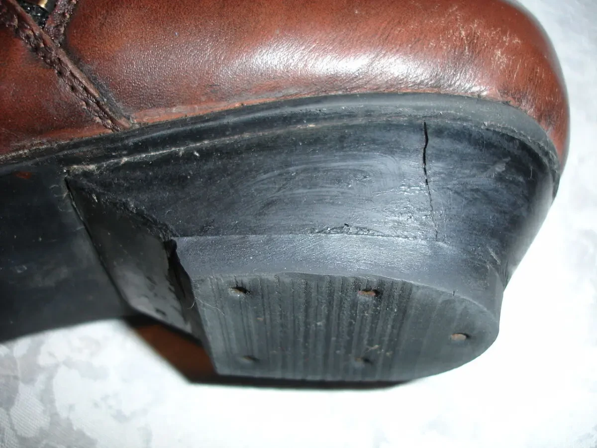 Сапоги/ЧОБОТИ 39 р., ШКІРА, коричнево-руді, демісезон, високі. 6