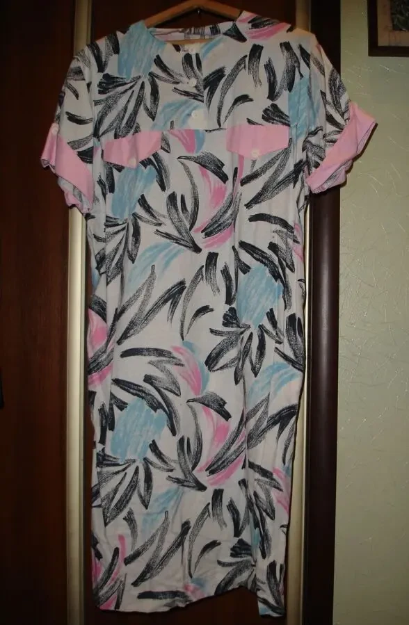 Платье/ПЛАТТЯ/сукня М-ка, НАТУРАЛЬНА, абстракція на білому, літо. НОВА 2