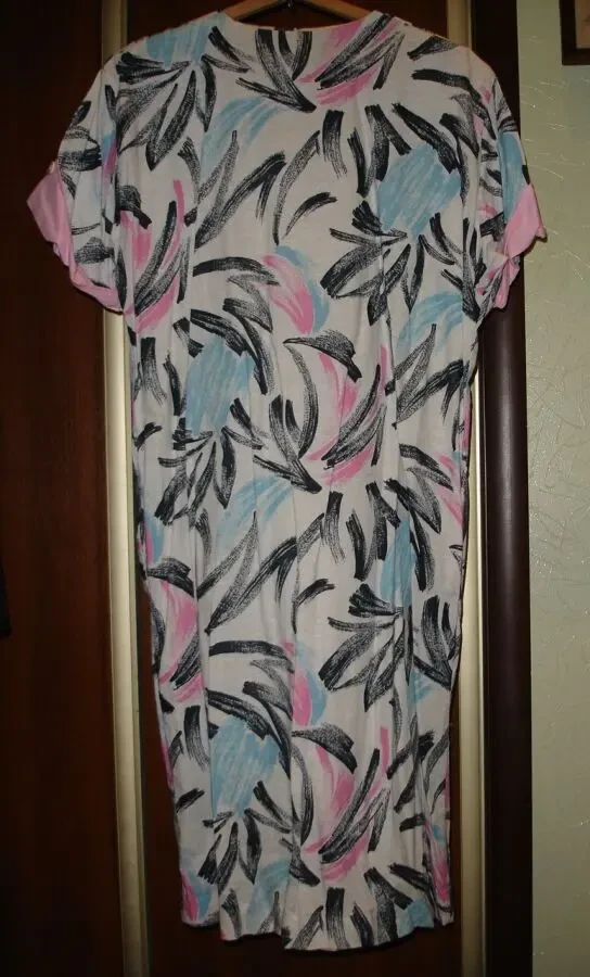 Платье/ПЛАТТЯ/сукня М-ка, НАТУРАЛЬНА, абстракція на білому, літо. НОВА 4