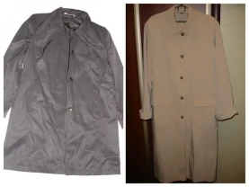 ПЛАЩ М-ка, чорний і блідо-салатовий, легкий, стан НОВОГО. Для дівчат.