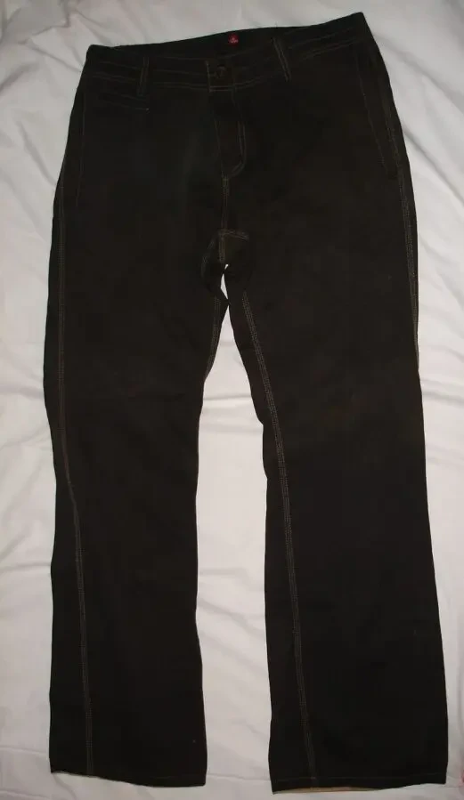 Штаны/ШТАНИ/брюки М-ка (W33 L32), коричнева плащовка, НАТУРАЛЬНІ 2