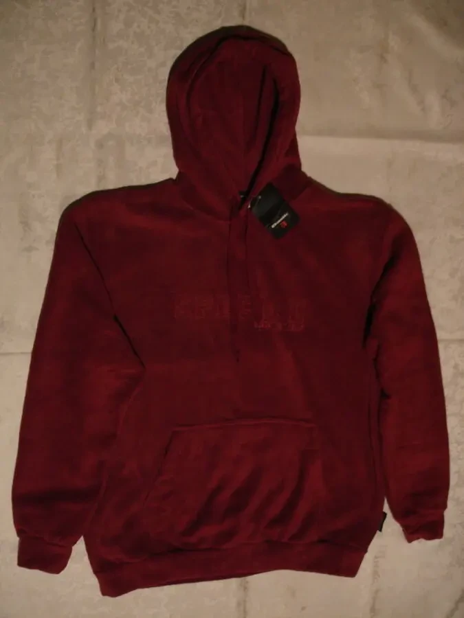 ТОЛСТОВКА/кофта/светр М-ка, спортивний, БОРДО, з капюшоном. НОВИЙ