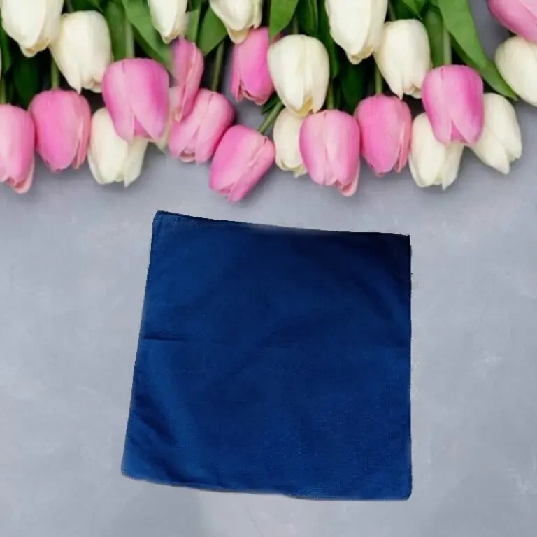 Женский № 1 -л5 красивый носовой платок женский синий