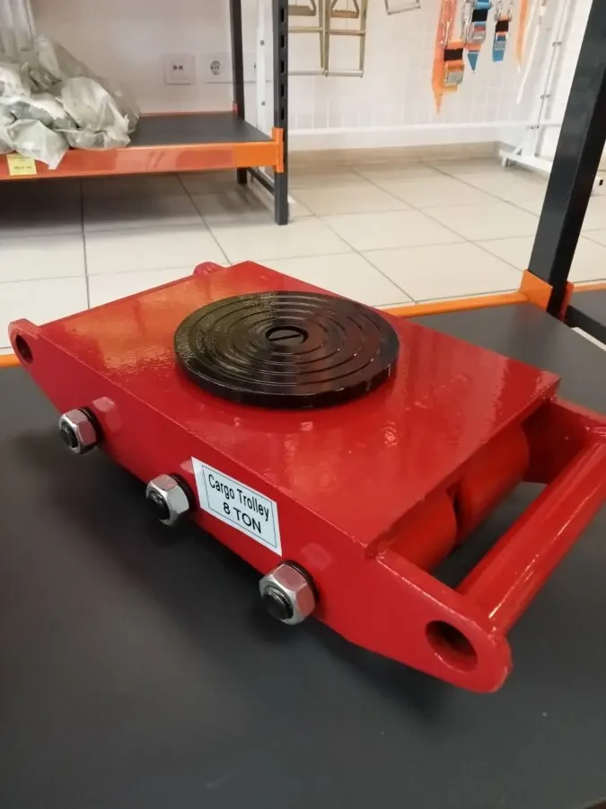 Візки такелажні (ролики), такелажні платформи, підкатні опори 4