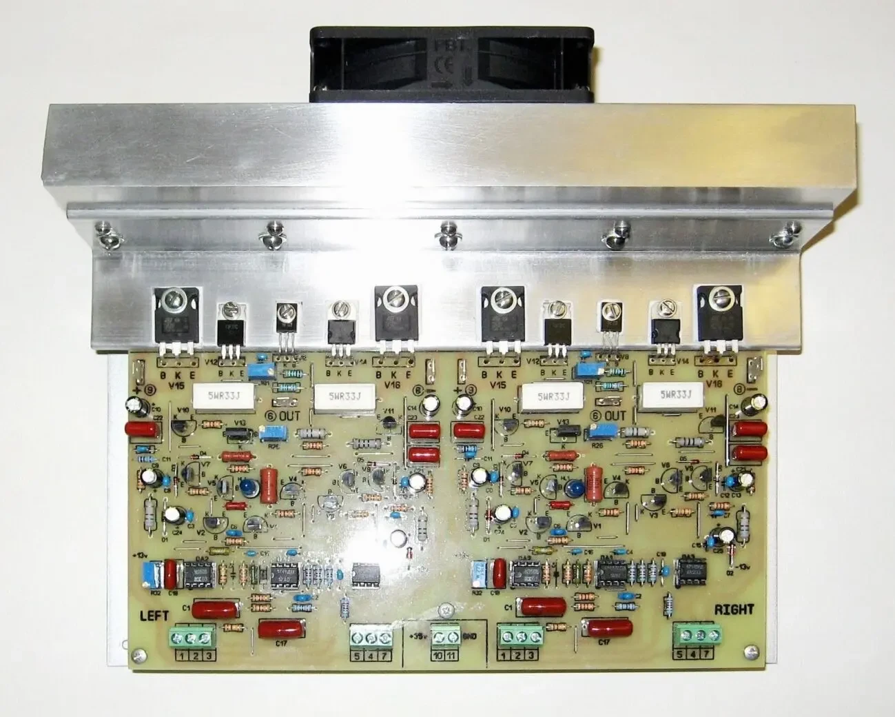 Усилитель (блок УНЧ) Н.Сухова v.2021.4, 2х100 Вт 5