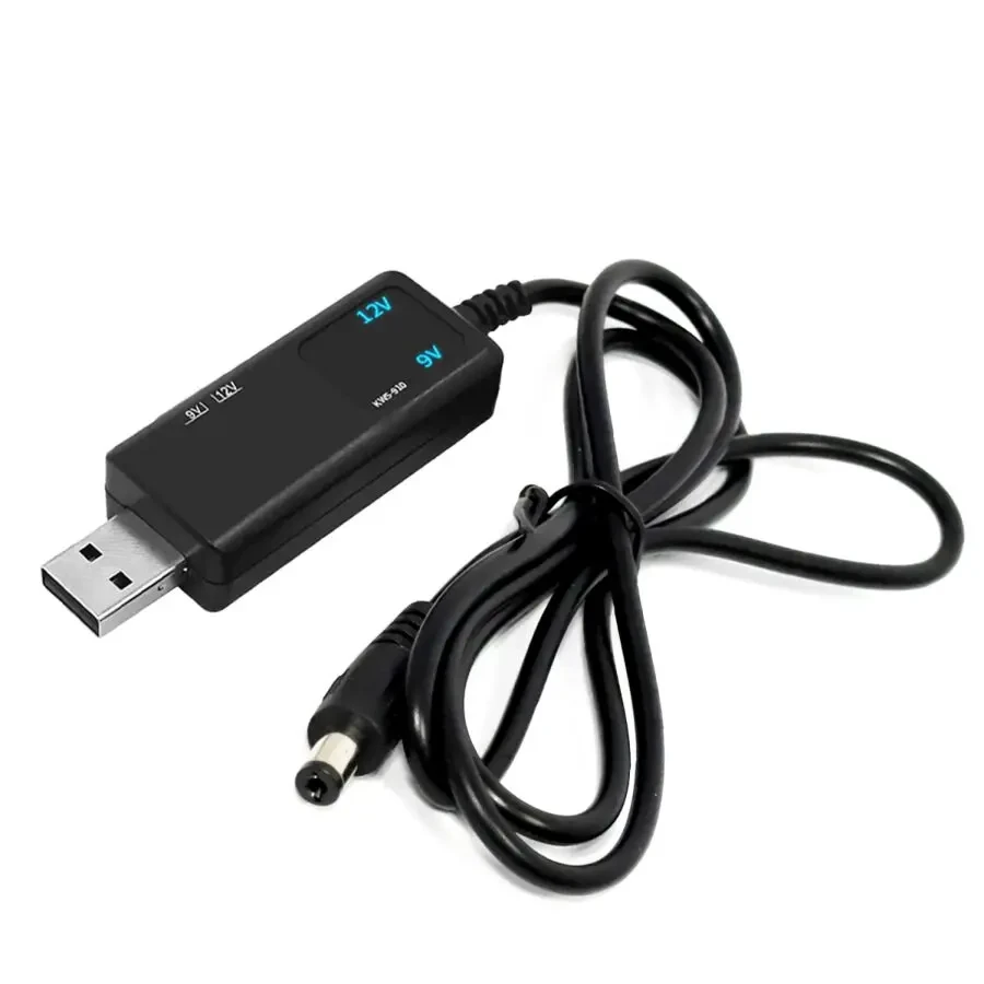 Преобразователь с 5 V на 9 V или 12 V для роутера/модема (с дисплеем). 7