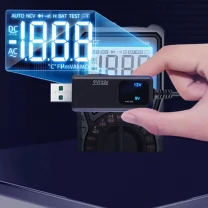 Преобразователь с 5 V на 9 V или 12 V для роутера/модема (с дисплеем).