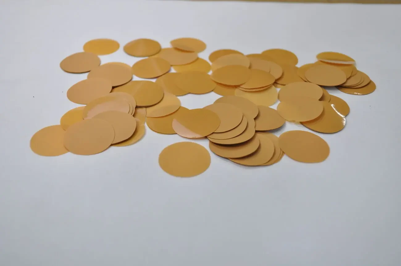 Кружочки конфетті матові 9