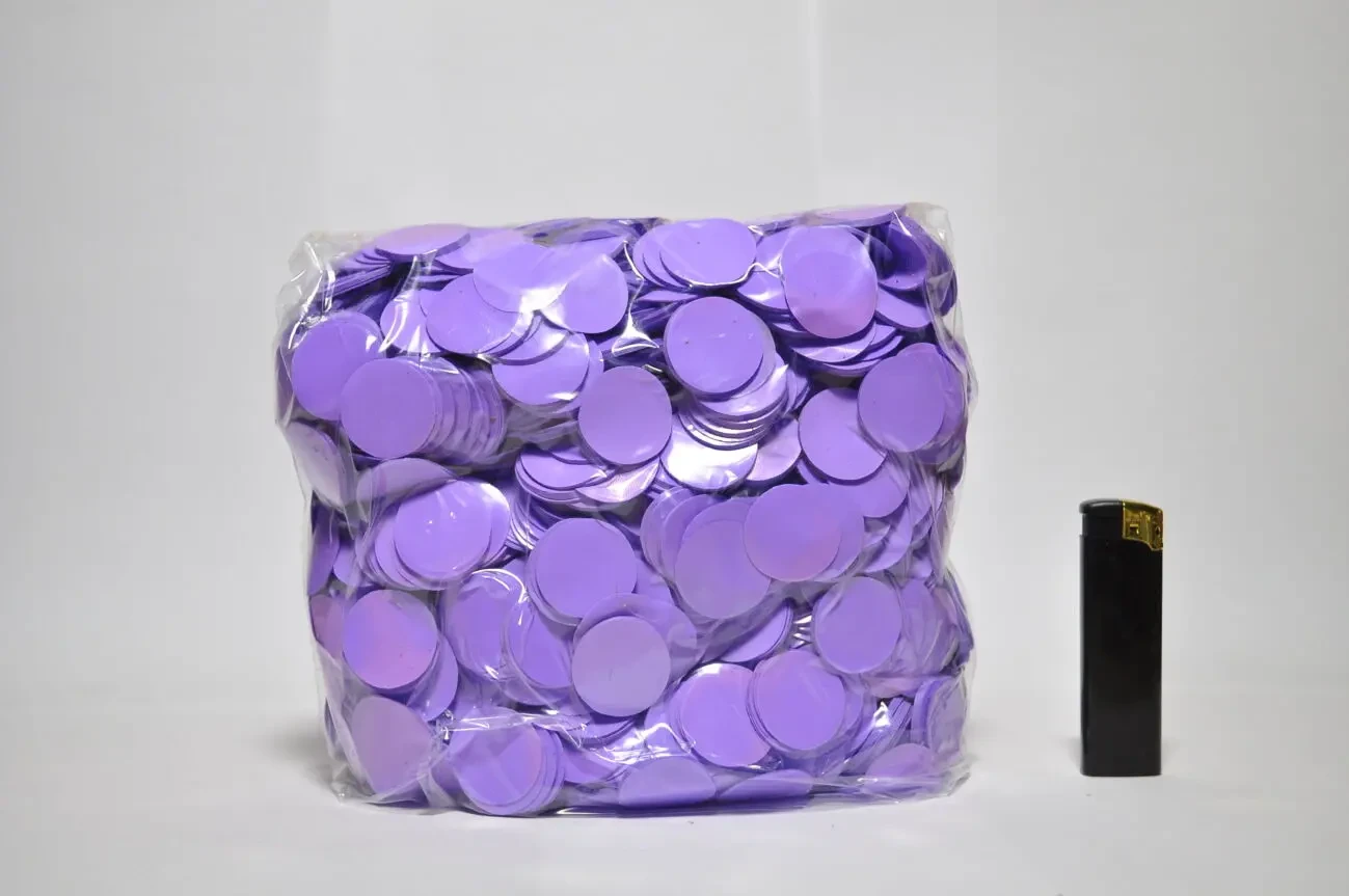 Кружочки конфетті матові 8