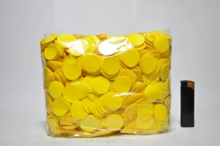 Кружочки конфетті матові