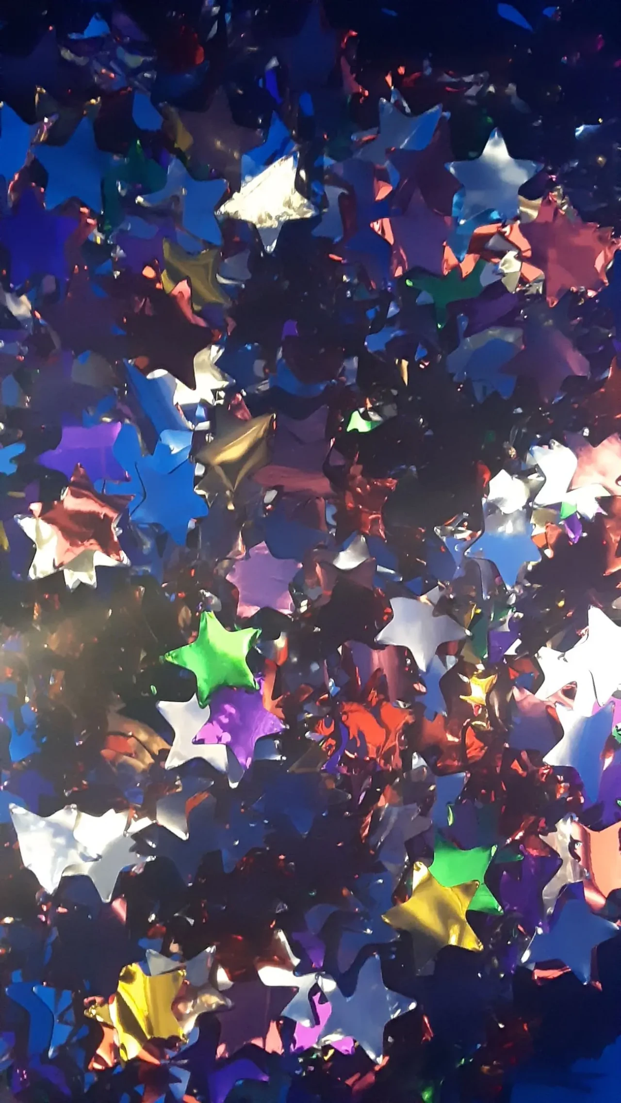 Зірки конфетті фольговані 2