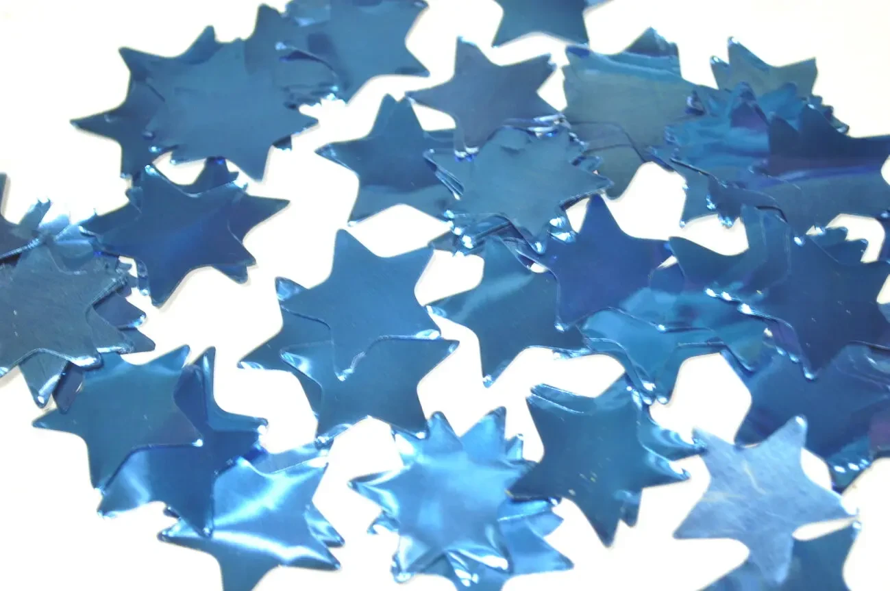 Зірки конфетті фольговані 5