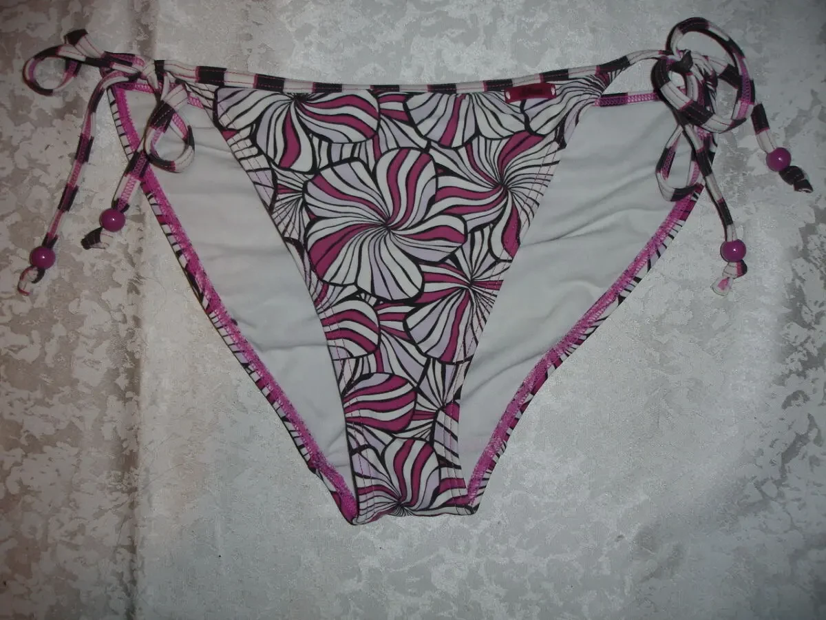 КУПАЛЬНИК 12-ка, роздільний, S.Oliver, фіолетово-білий, квітковий. 6