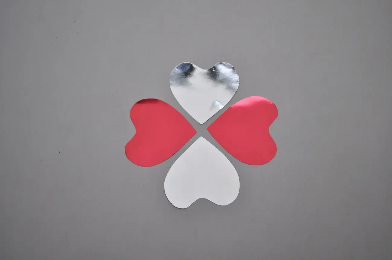 Сердечки конфетті фольговані 7