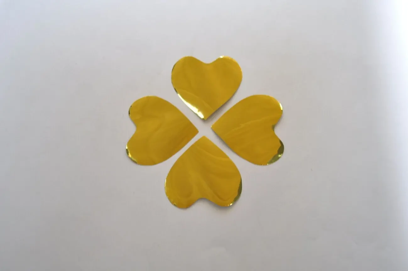 Сердечки конфетті фольговані 6