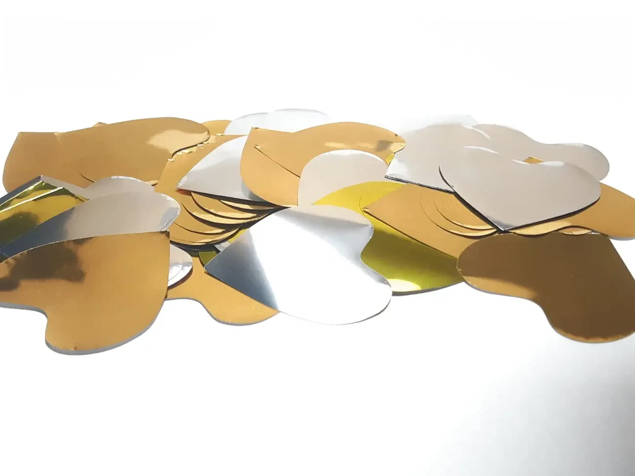 Сердечки конфетті фольговані 5