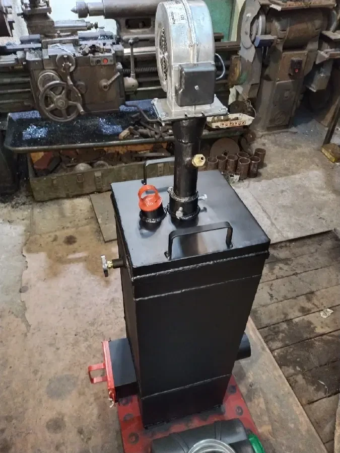 Водяной котел на отработке 2