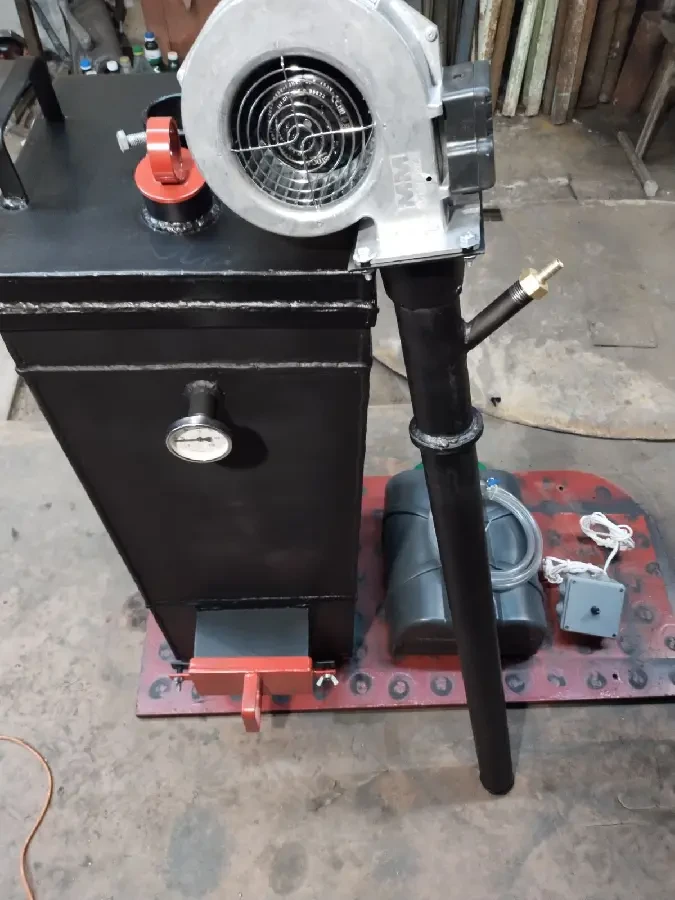 Водяной котел на отработке 5