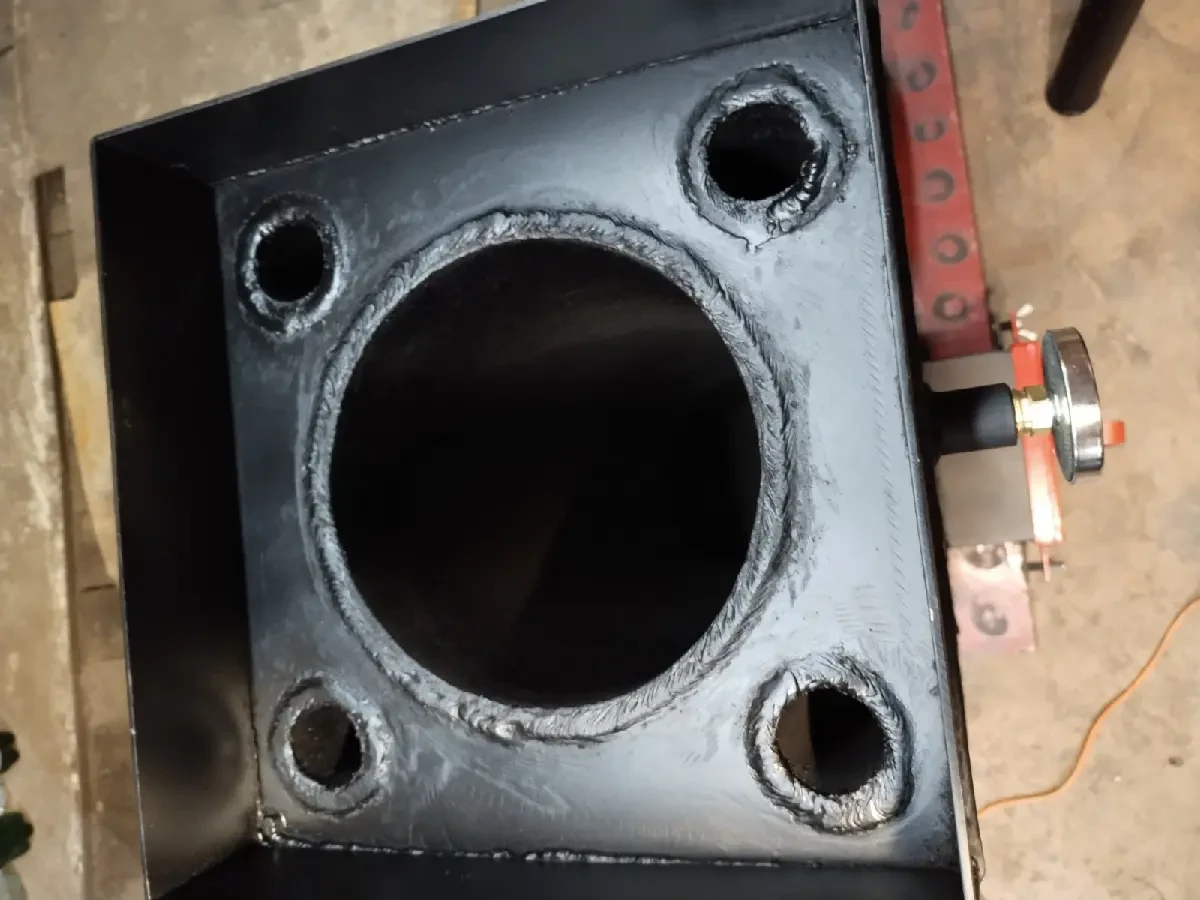 Водяной котел на отработке 9