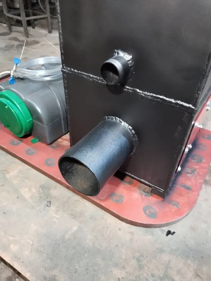 Водяной котел на отработке 6