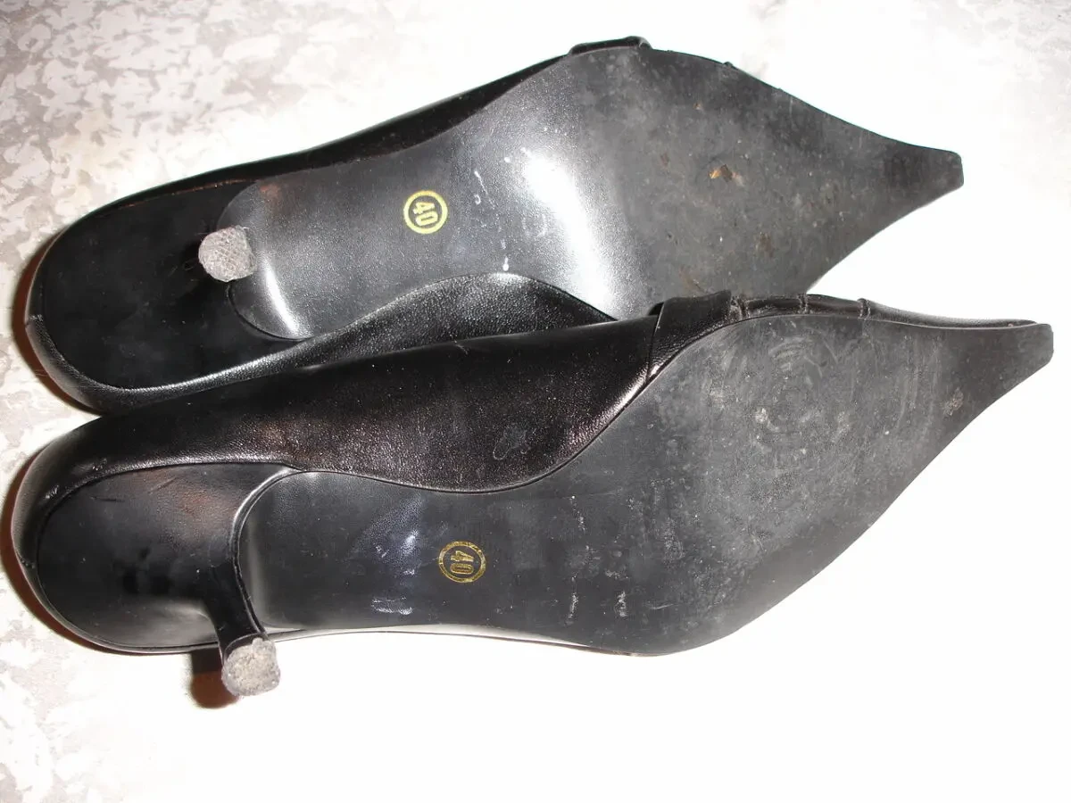 Туфли/ТУФЛІ 39 р., чорні. ШКІРА, практично НОВІ. Італія. Для дівчат. 7
