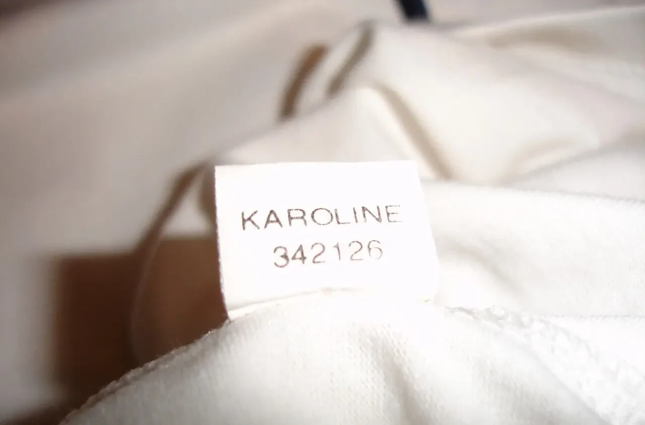 Футболка/ТЕНІСКА/сорочка поло L-ка Karoline, БІЛА з синім. Номерна. 8