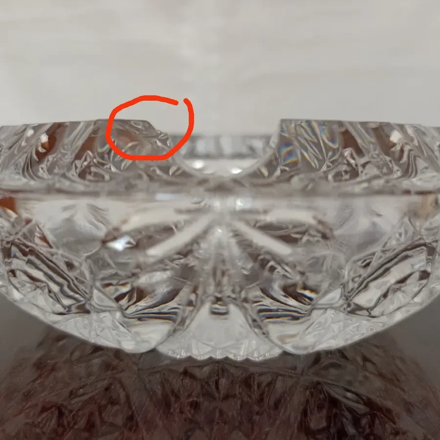 Пепельница, хрусталь. 4