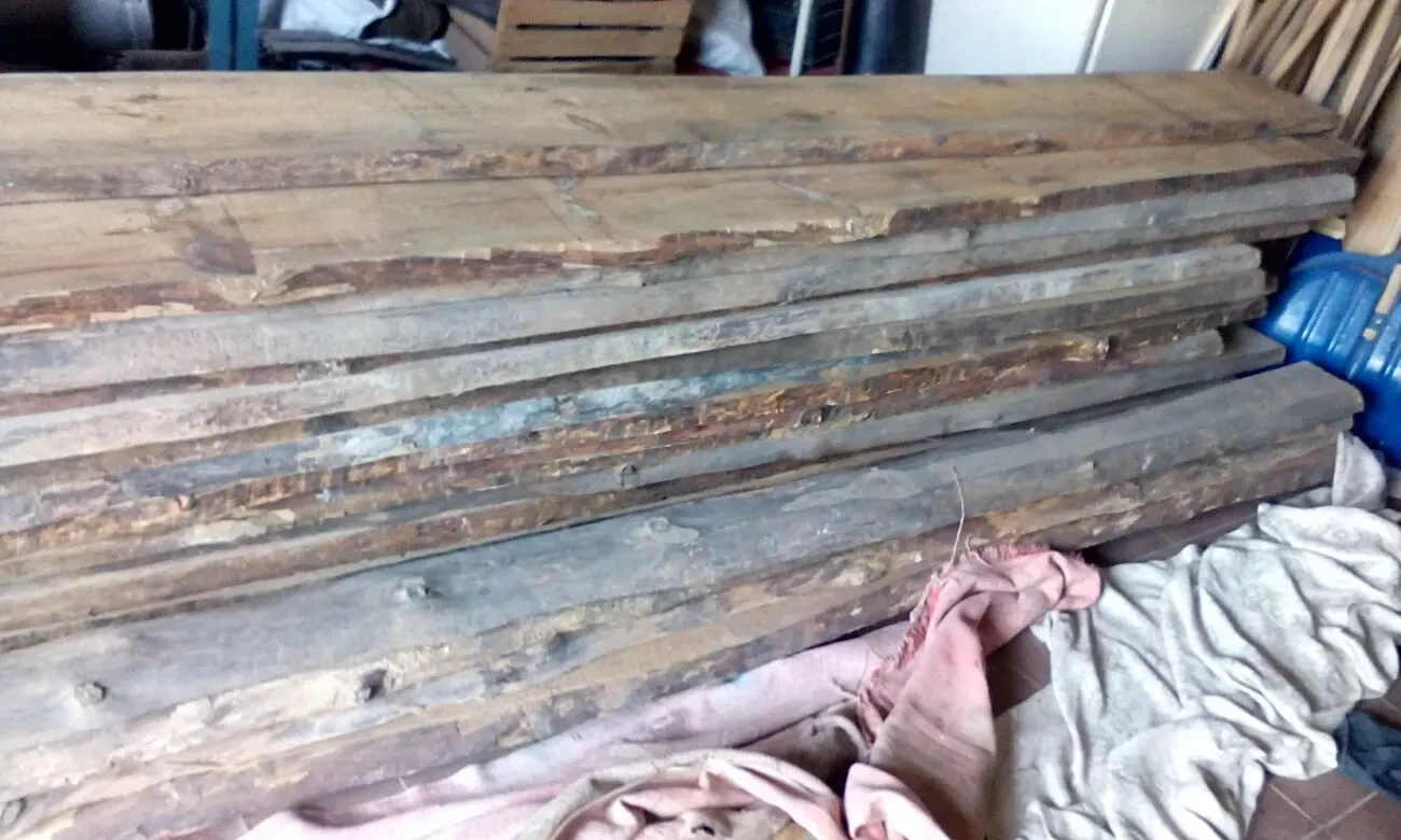 Продам сухую сосновую необрезную доску 40 мм, 1.336 м.куб., 156 п.м. 8