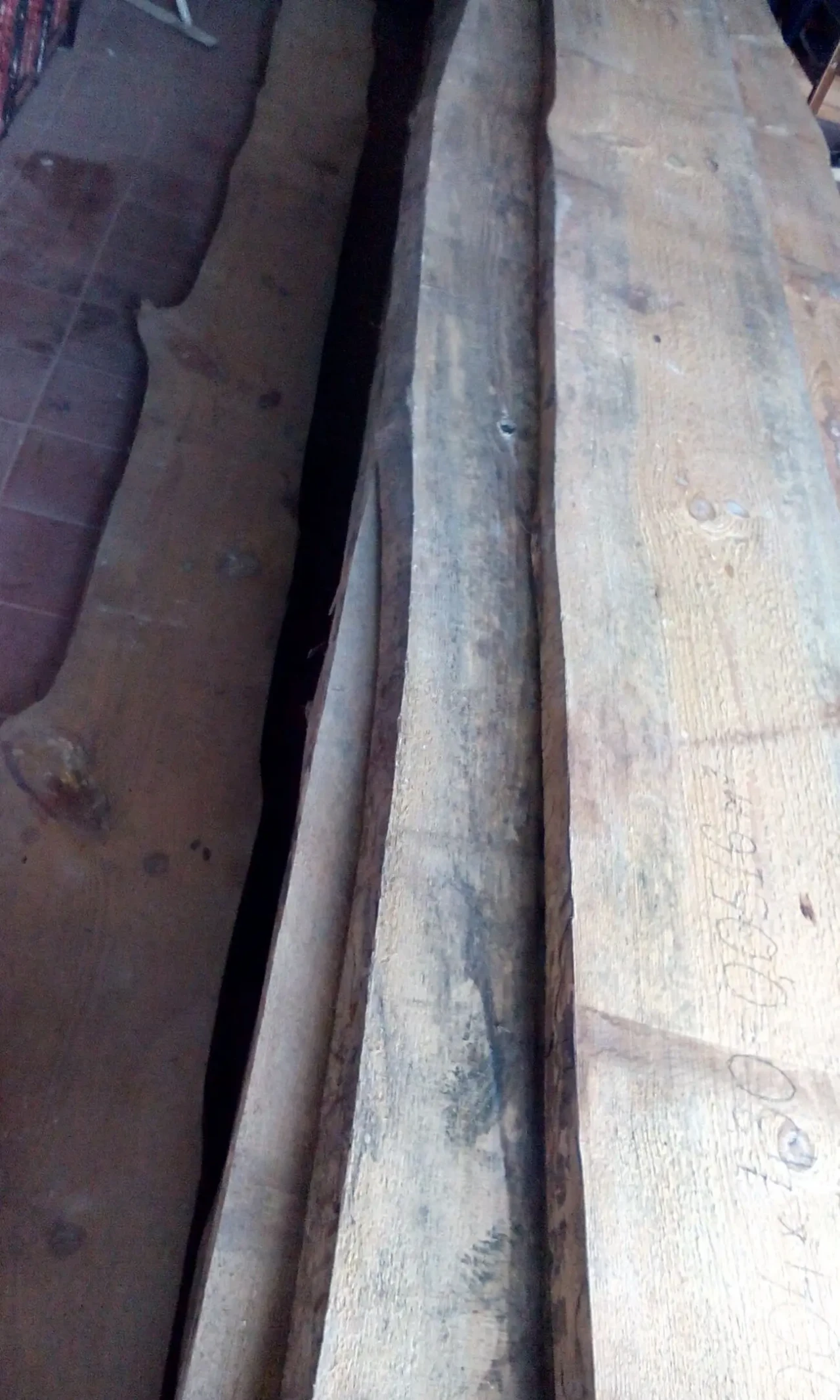 Продам сухую сосновую необрезную доску 40 мм, 1.336 м.куб., 156 п.м. 5