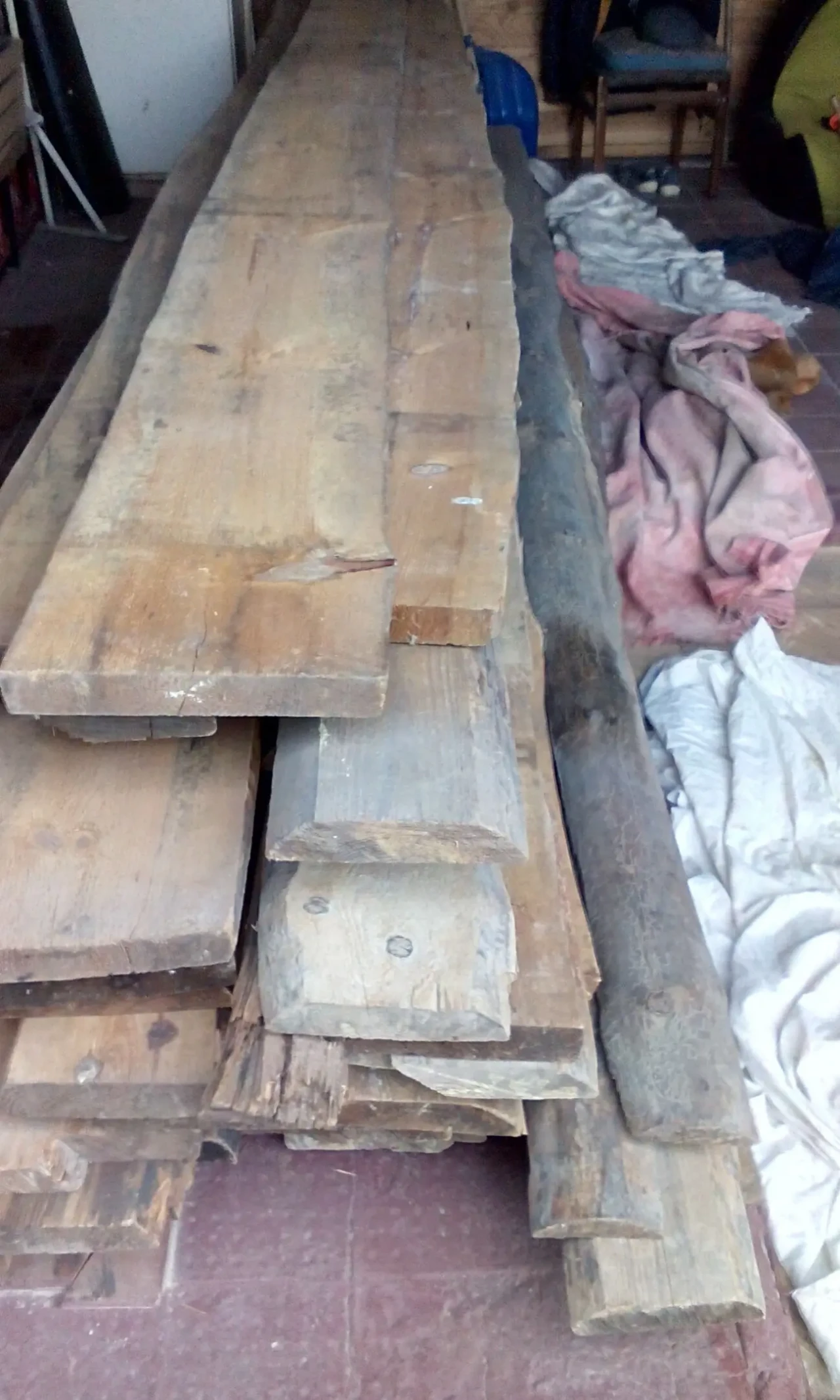 Продам сухую сосновую необрезную доску 40 мм, 1.336 м.куб., 156 п.м. 10