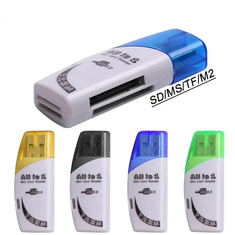 Картридер 15 в 1 USB Card Reader новый ! MicroSD, Memory Stick, TF итд 2