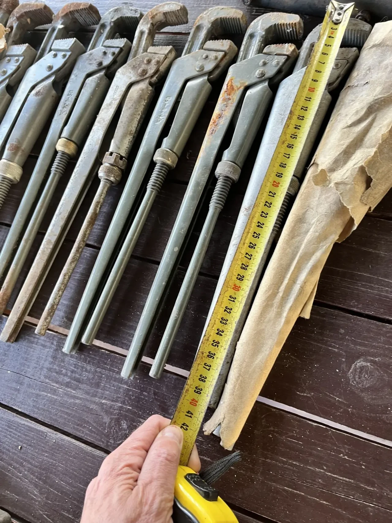 Ключ газовий новий в асортименті.ссср 3