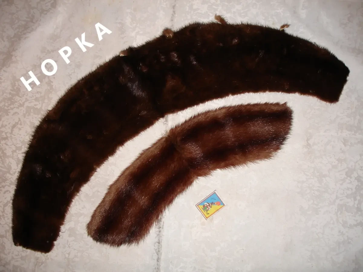 Кожа/мех/ШКІРА натуральна НУТРІЇ, не фарбована. НОВА, цільна. РАРИТЕТ. 8