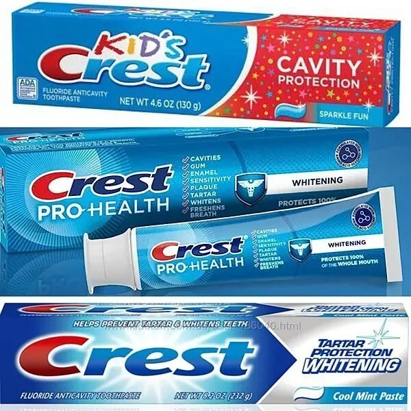 Crest Pro Health whitening отбеливающая Лечебная паста для зубов -121g 9