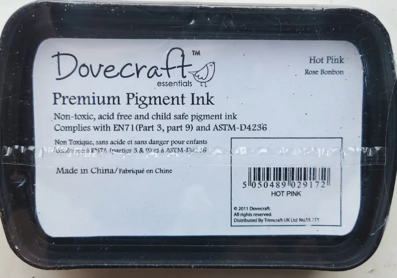 Штемпельная подушечка Dovecrart, эмбоссинг 2