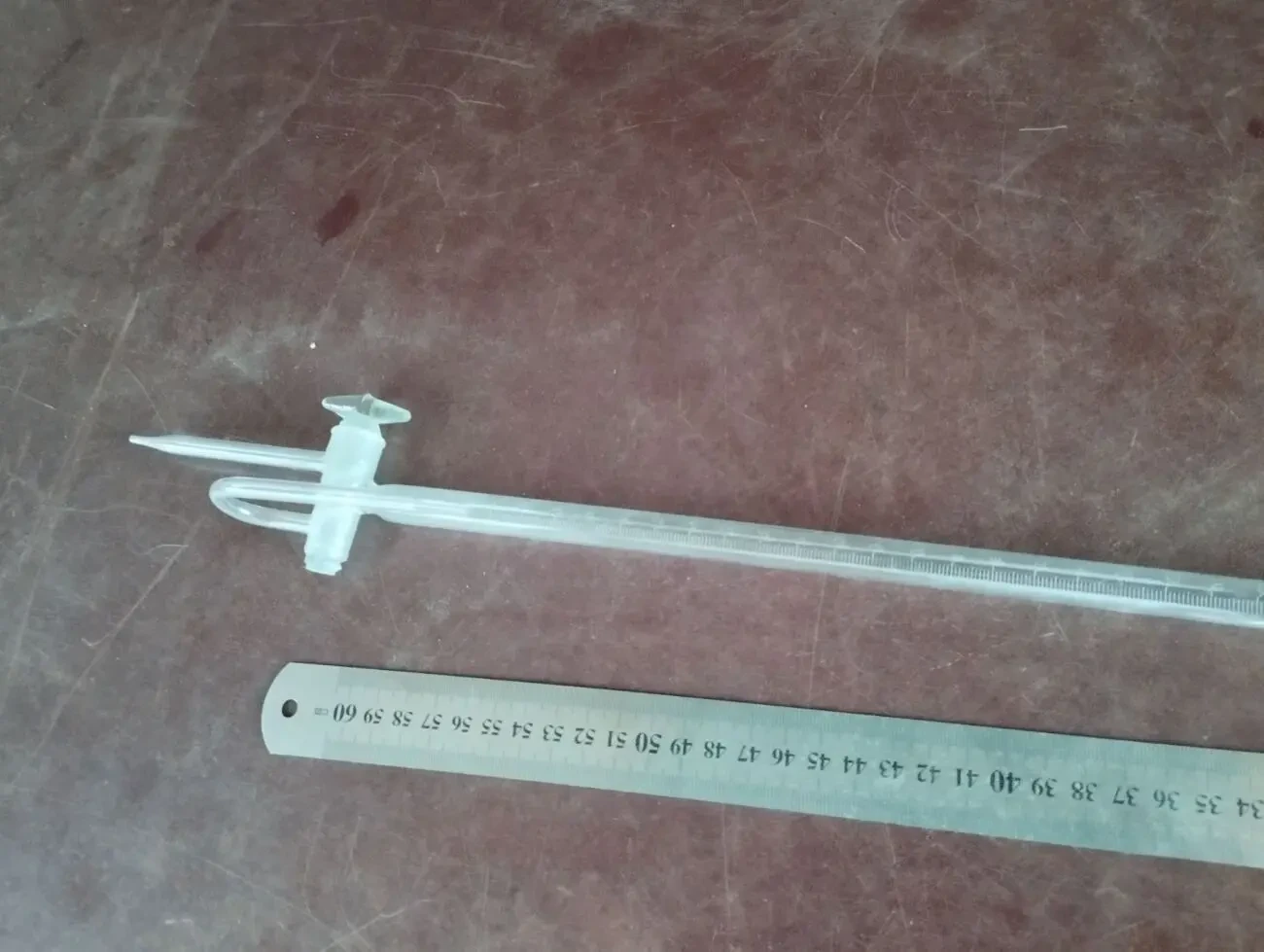 Бюретка с автоматичным нулем мерная с градуировкой  100 мл 4