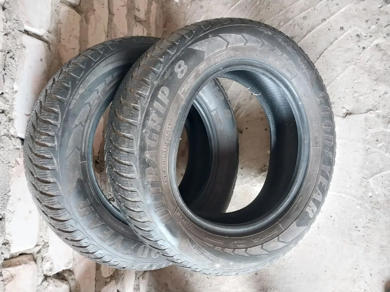 Резина Шина Авто зимняя 195/65 R15 б/у 4 шт