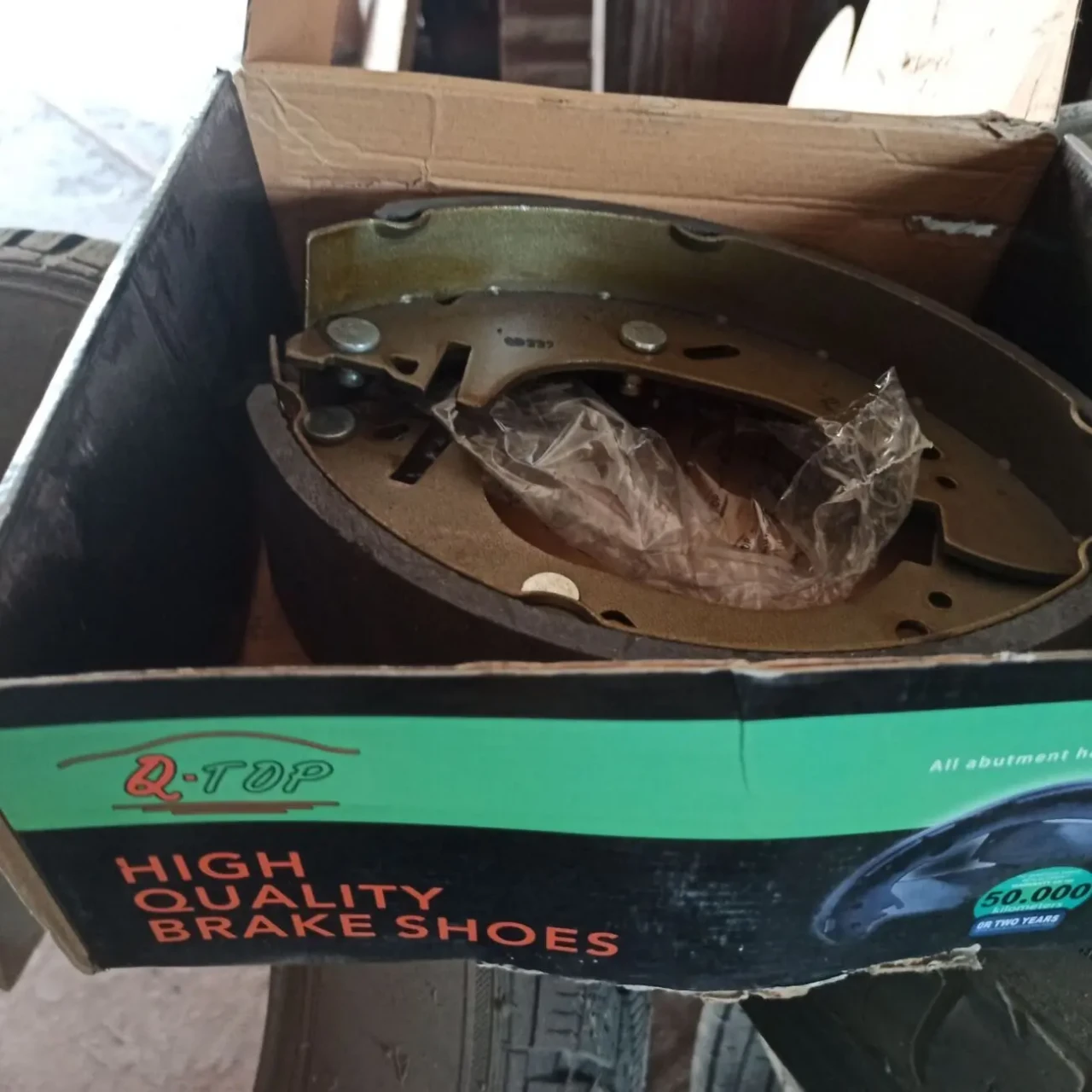 QD2322 Q-top колодка тормозная задняя, барабанная 3