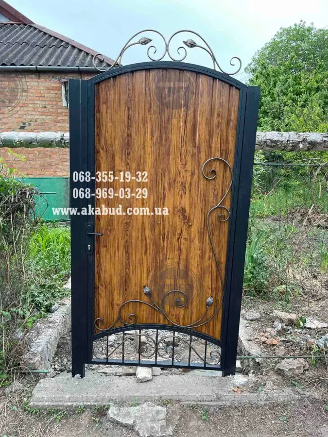 Ворота распашные, ворота откатные, навесы, балконы, заборы 7