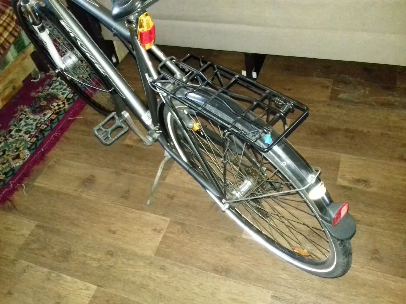 Велосипед Flyke. 21 швидкість, 28 мі колеса, міський. Італія 8