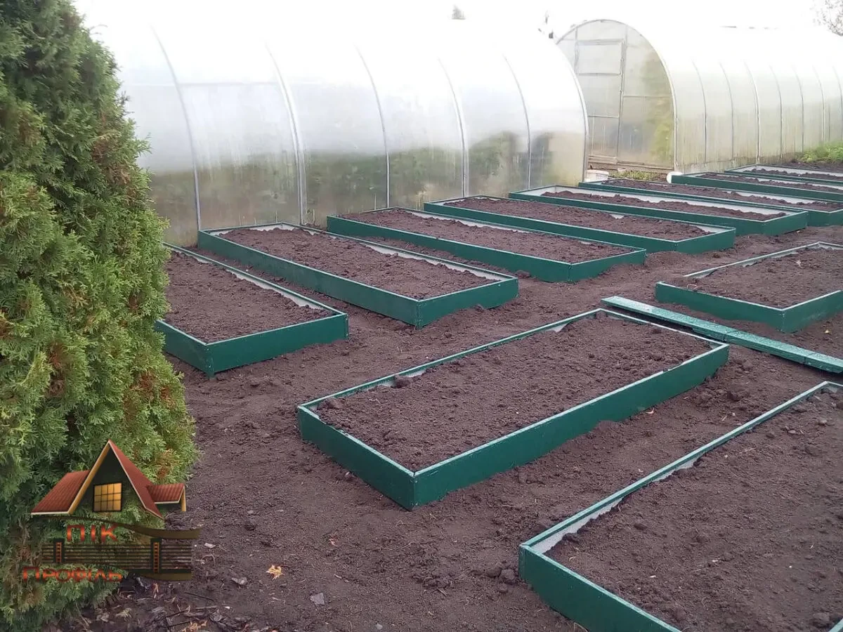 Висока грядка, насипна клумба, тепла грядка 7