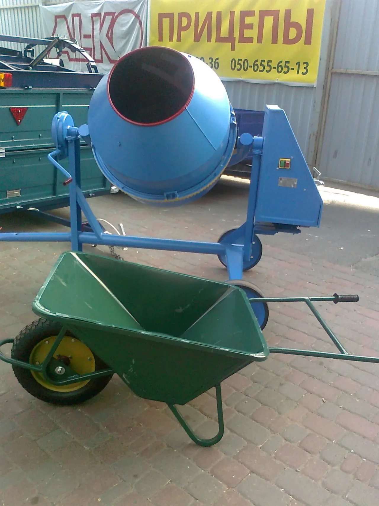 Тачка садово - будівельна одноколісна тип АТЕК-1 4