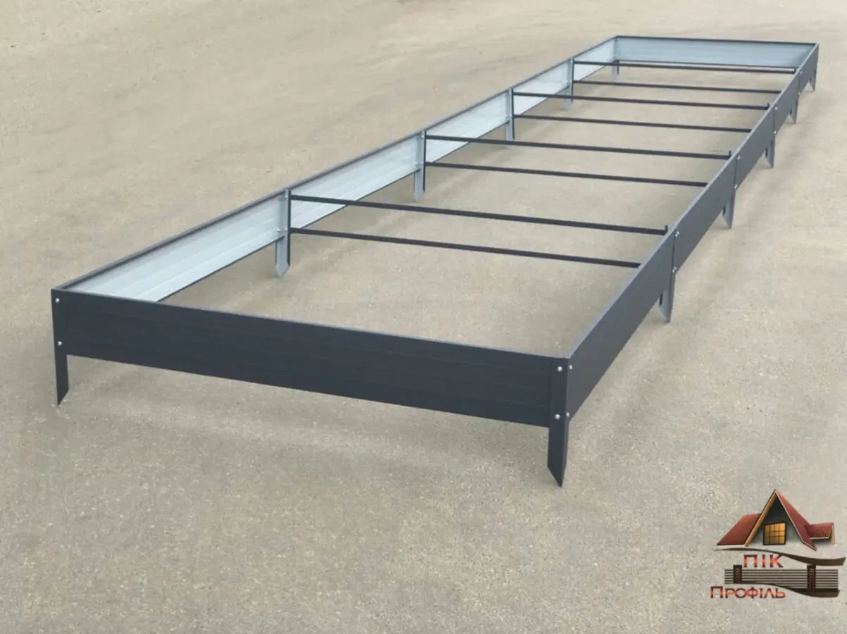 Грядка з перемичкою 4