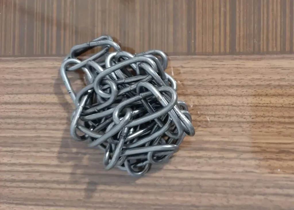 Ланцюжок з гачком тонкий, 2,8мм 2