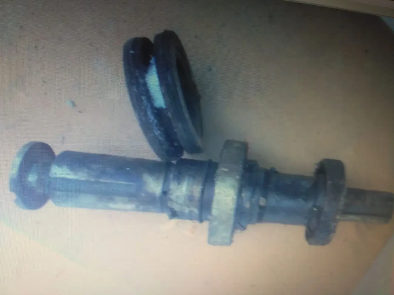 ЗИП к насосу ВВН1-1,5 (ВВН1-2) Стальному: ВАЛ(каленый) +2 втулки 2